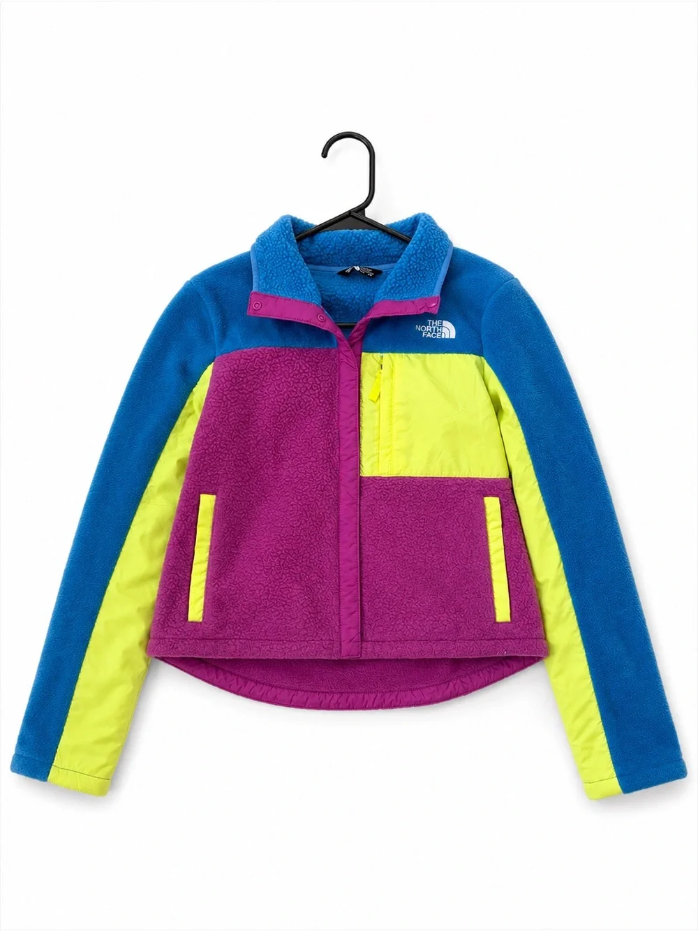 The North Face NWOT Girls Fleece Mash Up Jacket - Picture 2 of 3